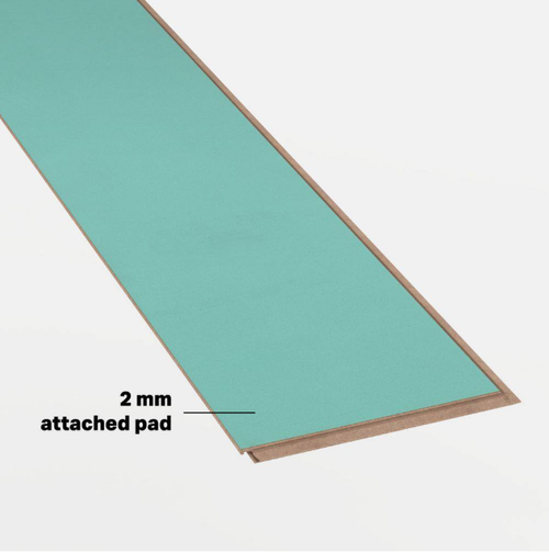 LIFEPROOF - Waterproof - Cherry Lane - 7.56" x 50.63" x 14mm Laminate Flooring with Pad Attached CHERRY - Sample