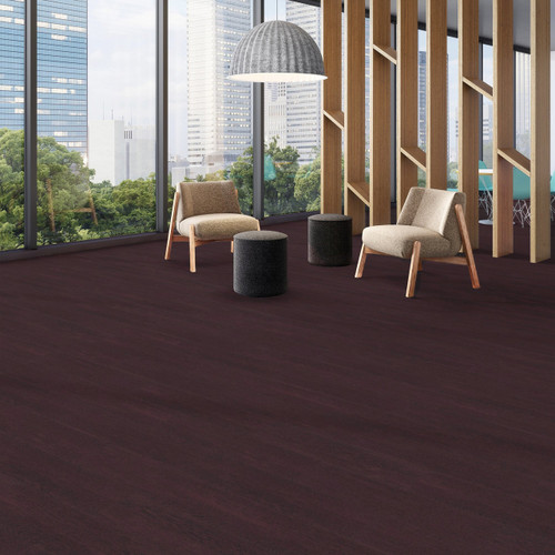 Shaw Patcraft Handloom Collection - Wooden Warp Beam - 9" x 36" - Glue Down Luxury Vinyl Plank - Vinyl Plank 00875