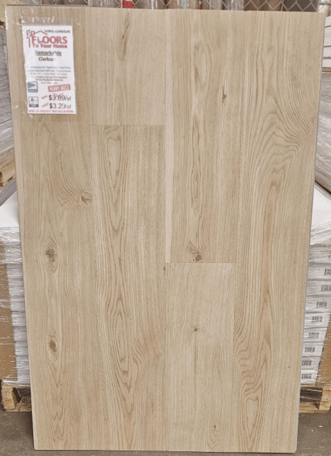 MOVING SALE - Remarkable Brand Rigid Core Waterproof Luxury Vinyl Plank Flooring - Clarkson - 8mm Thick - 8" x 72" CLARKSON