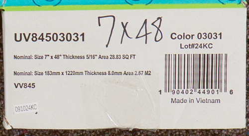 SUPER PREMIUM QUALITY - Shaw Coretec Originals Classics - Wellstead Oak - Waterproof Vinyl Luxury Plank Flooring 8mm x 7" x 48" UV84503031 SQFT Price : 3.39