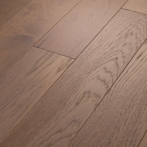 Shaw Form Fit Oxford Hickory 6.38" Wide 1/2" Thick Wire Brushed Engineered Hardwood 02072 - Sample