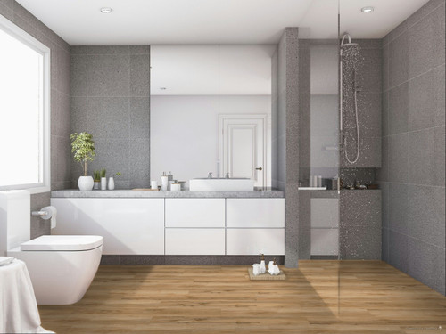 Wellmade HDPC - Contempory Maple - Glue Down 7.48" x 48.03" Luxury Vinyl Plank 899038 SQFT Price : 1.39 room