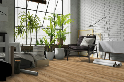 Wellmade HDPC - Contempory Maple - Glue Down 7.48" x 48.03" Luxury Vinyl Plank 899038 SQFT Price : 1.39 room