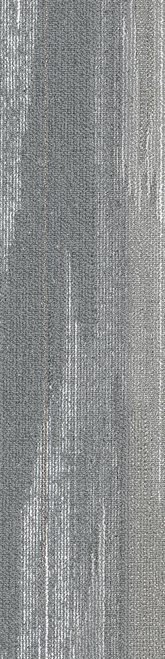 Shaw Commercial Carpet Tiles - Uncover - Silver - 9"x 36" W6684A