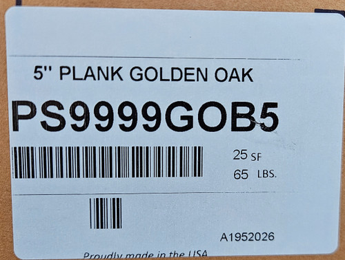Somerset Hardwood - Golden Oak 5" Wide 3/4" Solid Hardwood Flooring PS9999GOB5