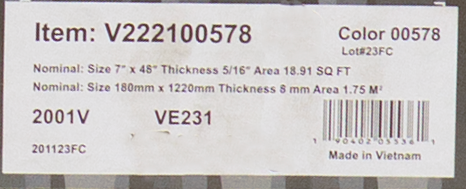 Shaw Floorte Pantheon HD+ Temporale Waterproof Luxury Vinyl Plank 7" x 48" with Attached Pad 00578 SQFT Price : 3.19