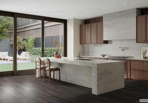 Shaw Floorte Pantheon HD+ Temporale Waterproof Luxury Vinyl Plank 7" x 48" with Attached Pad 00578 - Sample