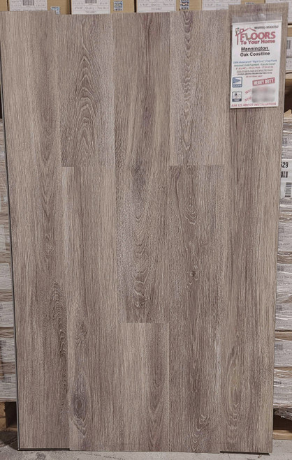 MOVING SALE - Mannington Adura Max Plank - Margate Oak Coastline - 6" x 48" with Attached Pad MAX050 SQFT Price : 3.39
