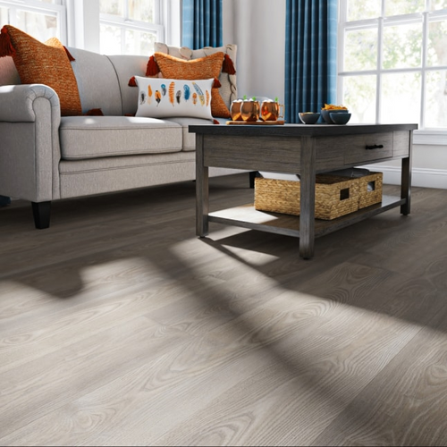 Shaw Elan Plank - Grey Chestnut - Glue Down Fiberglass Luxury Vinyl Plank - 7" x 48" Vinyl Plank 07062 room