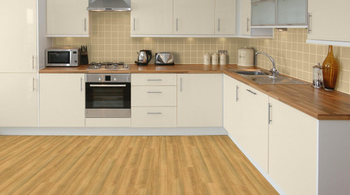 SUPER SALE - Shaw Patcraft Arbor Crest -Honey Oak - 6" x 48" Waterproof Click Together Luxury Vinyl Plank 00600 - Sample