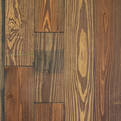 Viking Hardwood Hand Scraped Chestnut Pine 5 1/8" Wide 3/4" Thick Solid Hardwood Flooring VK52P-P15 - Sample