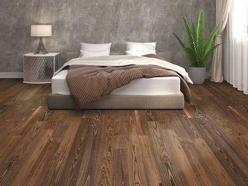 Viking Hardwood Hand Scraped Chestnut Pine 5 1/8" Wide 3/4" Thick Solid Hardwood Flooring VK52P-P15 - Sample