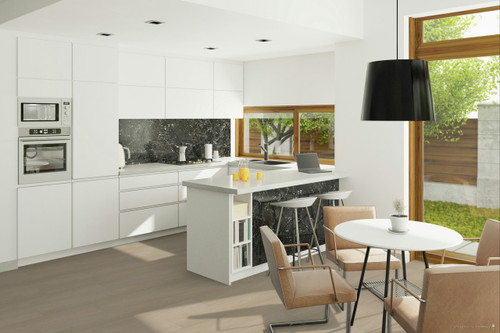 COREtec Pro Premium - Rushden Walnut - 9" x 72" - Waterproof Luxury Vinyl Plank Flooring with Attached Cork UV96801030 - Sample