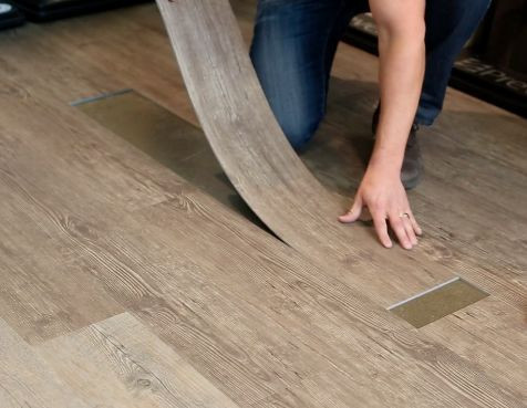 Hartco - Nod To Nature - Misty Magical - 9" x 60" Luxury Vinyl Loose Lay 1LL09204 - Sample