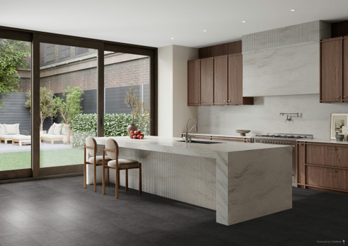 Wellmade - Melbourne Sandstone - 12" x 24" Waterproof  - Click Together - Luxury Vinyl Tile with Attached Pad Backing 811078