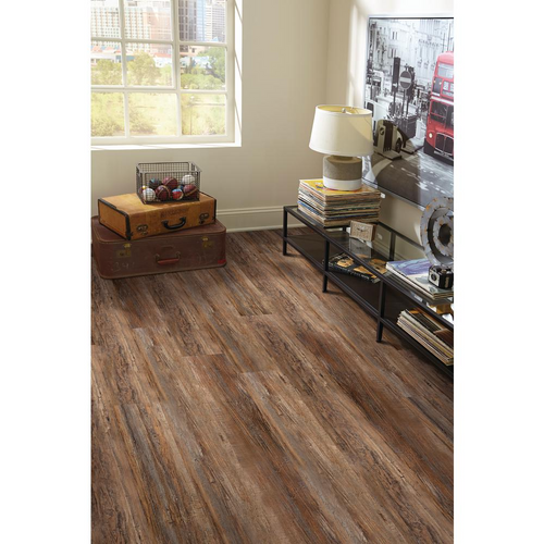 Wellmade - Rustic Pine - 5.91" x 48" - Waterproof - Click Together - Luxury Vinyl Plank RUSPIN SQFT Price : 2.39 room