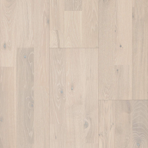 Kahrs Hardwood Beyond Retro Collection - Loft White Strip - 7-7/8" x 95-3/8" x 5/8" - Engineered Click Together Hardwood LOFT - Sample