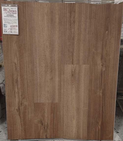 Premium Quality LIFEPROOF - Woodrow Way Walnut - 9.56"x 60" x 7mm Thick - Click Lock - Waterproof Luxury Vinyl Plank Flooring with Attached Pad 26135 SQFT Price : 3.39 display