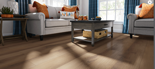 Major Brand Name - Oxford Oak -  Waterproof Luxury Vinyl Plank 7" x 48" V199906027