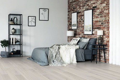 FACTORY CLEARANCE - FREE SHIPPING - COREtec Colorwall Timeless Luxury Brilliant 7" x 60" Waterproof Luxury Vinyl Plank Flooring with Attached Cork UV49903101 SQFT Price : 3.39 room