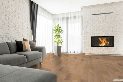 Mullican Value Collection Euro Sawn White Oak Cascade 7" Wide - 1/2" Thick Engineered Hardwood Flooring 22158 SQFT Price : 3.39 room