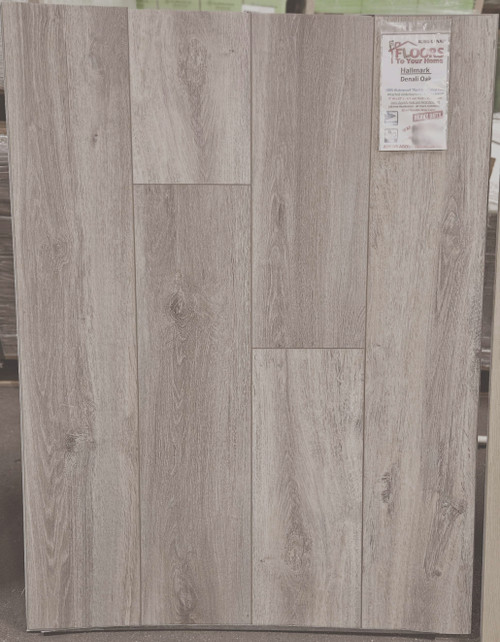 MOVING SALE - Hallmark Floors - Ascent Denali Oak - Rigid Core - Waterproof Flooring with Attached Pad 9" x 59" Waterproof Luxury Vinyl Plank Flooring DENALI SQFT Price : 3.39