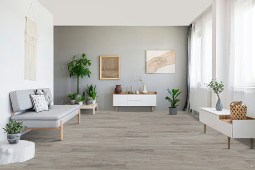 Major Brand - Parris Island Lite Rigid Core Waterproof Flooring with Attached Pad 7.09" x 48.03" AR145 SQFT Price : 2.89