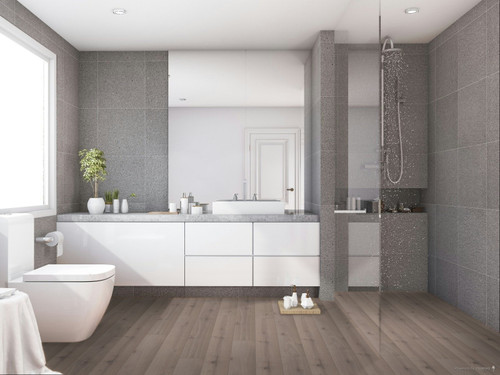 QUICK STEP EverTEK™ - Trestina Westbrook Oak - 9"x 81" Click Together Engineered Hardwood Flooring 39472-03 SQFT Price : 3.39 room