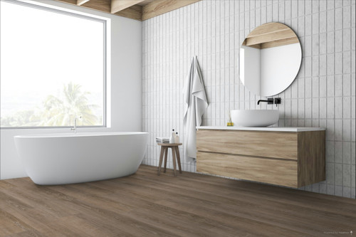 Rock Solid Collection - Reno - Rigid Core Waterproof Flooring - 7"x48"- Luxury Vinyl Plank Flooring RENO SQFT Price : 3.39 room