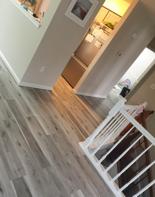 LIFEPROOF - Banff Gray Hickory - 7.13"x48.03" Click Lock Waterproof Vinyl Plank Flooring BANFF SQFT Price : 3.19