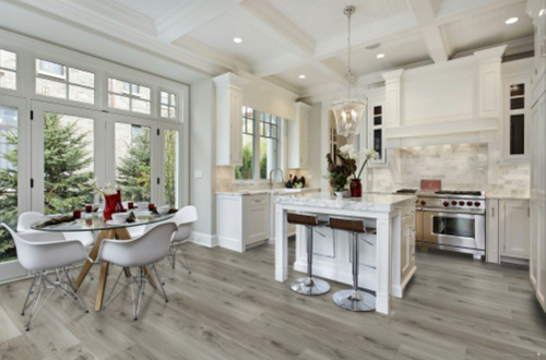 LIFEPROOF - Banff Gray Hickory - 7.13"x48.03" Click Lock Waterproof Vinyl Plank Flooring BANFF - Sample