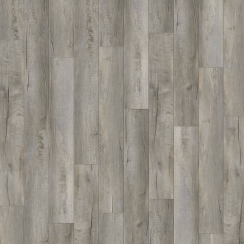 Legante Flooring - Chambery Collection - Silver Oak - 7" x 48" Rigid Core Waterproof Luxury Vinyl Flooring with Attached Pad SILVER - Sample