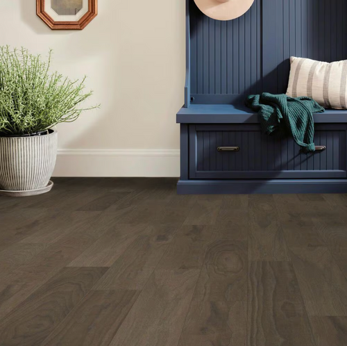 SUPER PREMIUM QUALITY - Shaw Coretec Scratchless - Ansley Walnut - Waterproof Vinyl Luxury Plank Flooring 7" x 48" UV67403013 SQFT Price : 3.39
