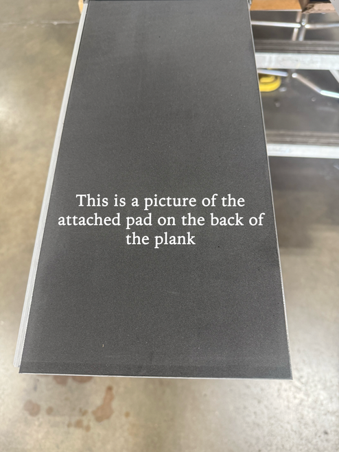 Major Brand - LuxePlank Lakeshore Oak - Rigid Core - Waterproof Flooring with Attached Pad 7.24" x 48.03" Waterproof Luxury Vinyl Plank Flooring HLS246