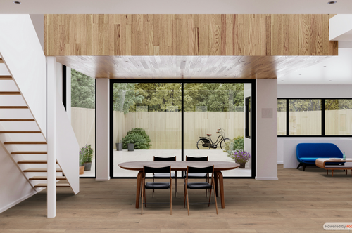 Shaw - Odyssey Collection - Golden Sands - 12mm Thick - 8.03" x 47.64" Click Together Laminate Flooring 02023 SQFT Price : 1.59 room