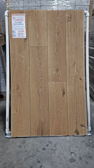 Bruce LifeSeal Trending - Sand And Sun 7" x 60" Rigid Core Waterproof Luxury Vinyl Plank Flooring RFHY70L02EN SQFT Price : 3.19