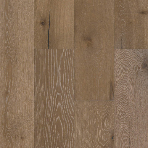 WATERPROOF HARDWOOD - Baroque Flooring Marine Walk Leeward Oak 6.5" x Random Lengths Waterproof Engineered Hardwood Flooring with Attached Pad MW-LE SQFT Price : 3.39