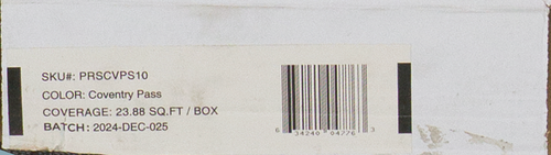 Prestige  Impact Collection - Coventry Pass SPC Rigid Core Waterproof Flooring 7" x 60" Waterproof Luxury Vinyl Plank Flooring with Attached Pad PASS SQFT Price : 3.39 label