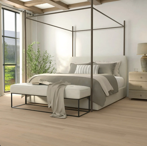 Cali Floors Pacifica Collection - Walnut Shell Pacifica - 10mm - 7.69" x 47.81" Waterproof Laminate With Attached Pad 1000 room