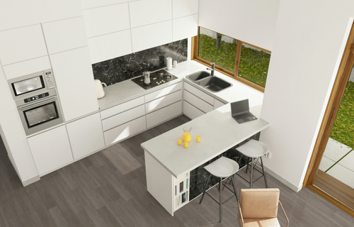 Shaw COREtec Pro Enhanced Conway Oak Vinyl Flooring 7"x 48" 5mm room