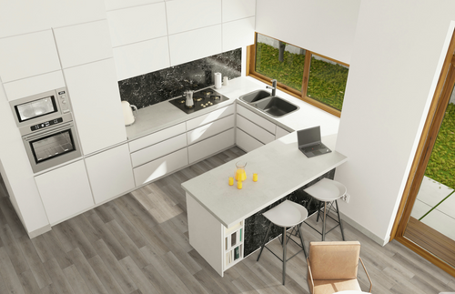 Shaw COREtec Pro Enhanced Stonewashed Timber Vinyl Flooring 7"x 48" 5mm room