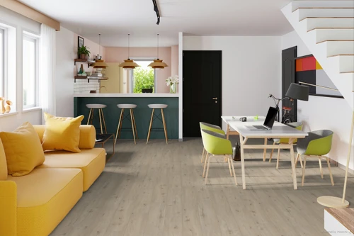 Shaw Floorte Pantheon HD+ Argento 7" x 48" Waterproof Luxury Vinyl Plank