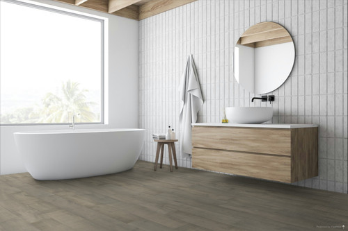 Home Legend DesignTek - Distressed Maple Whispering Grey - Engineered Hardwood Flooring 7.5" Wide 9/16" Thick room