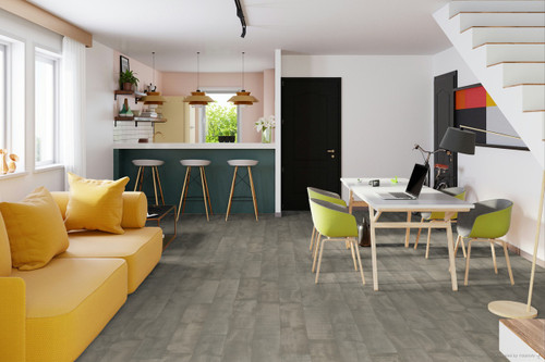 Home Legend DesignTek - Distressed Maple Whispering Grey - Engineered Hardwood Flooring 7.5" Wide 9/16" Thick room