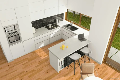 Mullican Value Grade Collection - Red Oak Natural 5" Wide 1/2" Engineered Hardwood Flooring room