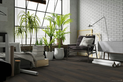 Mullican Value Grade Collection - Oak Quarry 5" Wide 1/2" Engineered Hardwood Flooring room