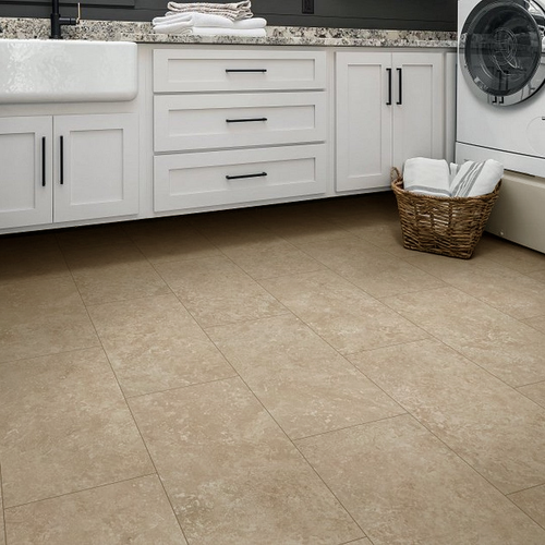Shaw Patcraft Earthen Collection - Latte - Waterproof Vinyl Luxury Tile Flooring