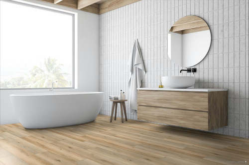 Timeless Designs Impervious Collection - Charred Oak -  Waterproof Flooring - 9"x 60" Luxury Vinyl Plank room