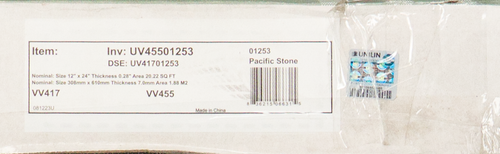 Shaw COREtec Pacific Stone 12" x 24" Waterproof Enhanced Luxury Vinyl Tile