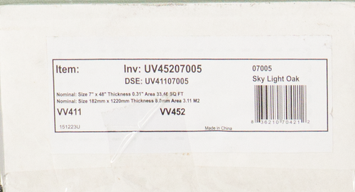 Shaw Coretec Sky Light Oak Waterproof Vinyl Luxury Plank Flooring 7"x 48"